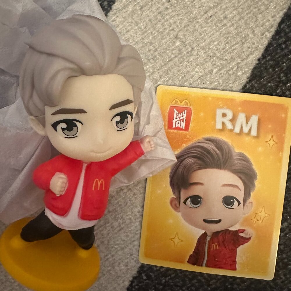 💛 TinyTAN x McDonald’s RM Figure – BTS – 2025 Exclusive 💛